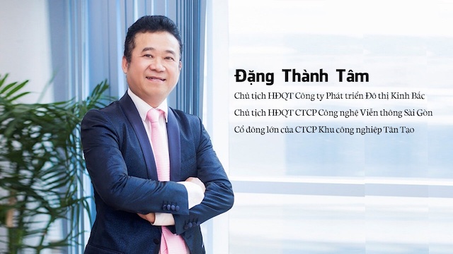 Công ty của con gái ông Đặng Thành Tâm tăng vốn chủ sở hữu tại Kinh Bắc (KBC)