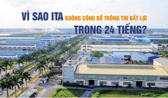 Vì sao ITA không công bố thông tin bất lợi trong 24 tiếng? - Ảnh 1 Vì sao ITA không công bố thông tin bất lợi trong 24 tiếng? - Ảnh 1