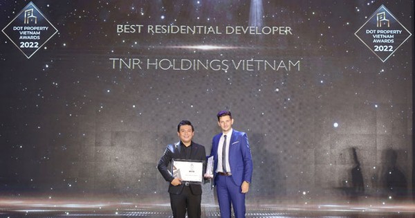 TNR Holdings Vietnam thắng lớn tại giải thưởng quốc tế Dot Property Vietnam Awards 2022