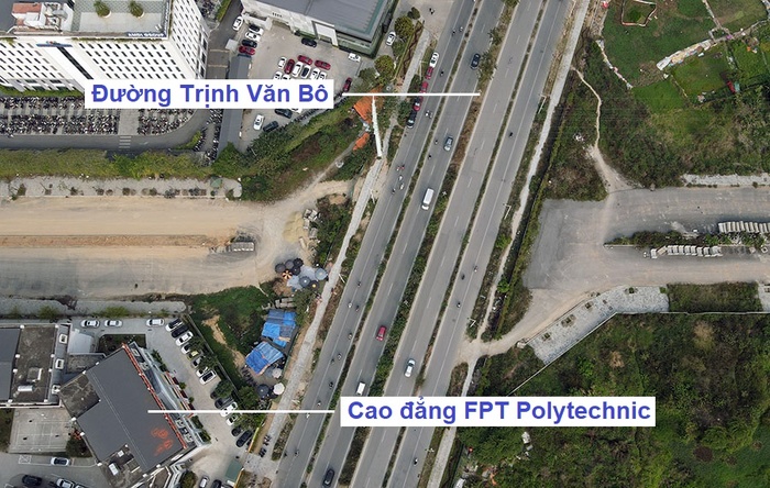 Đường rộng 40m hướng đến KĐT Xuân Phương vẫn dang dở sau nhiều năm xây dựng - Ảnh 7 Đường rộng 40m hướng đến KĐT Xuân Phương vẫn dang dở sau nhiều năm xây dựng - Ảnh 7
