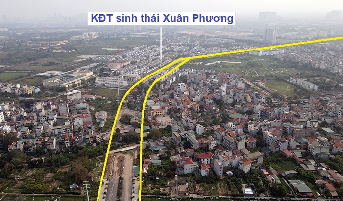 Đường rộng 40m hướng đến KĐT Xuân Phương vẫn dang dở sau nhiều năm xây dựng - Ảnh 9 Đường rộng 40m hướng đến KĐT Xuân Phương vẫn dang dở sau nhiều năm xây dựng - Ảnh 9