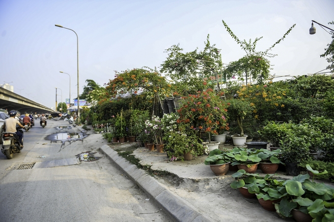 Đường Nguyễn Xiển bị chiếm dụng vỉa hè xuống cả lòng đường - Ảnh 7 Đường Nguyễn Xiển bị chiếm dụng vỉa hè xuống cả lòng đường - Ảnh 7