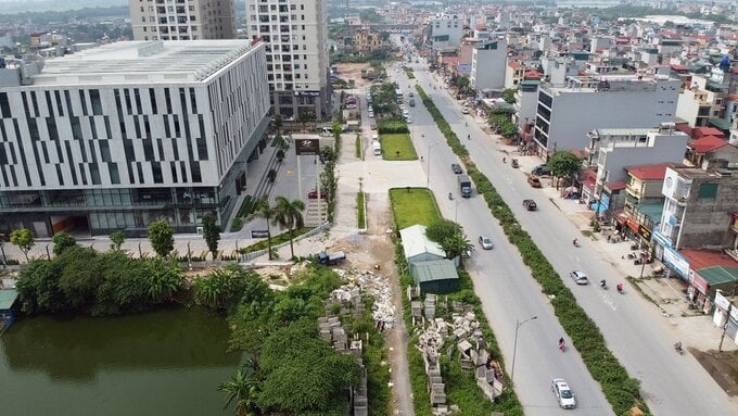 Tuyến đường Tam Trinh tại quận Hoàng Mai, TP. Hà Nội Tuyến đường Tam Trinh tại quận Hoàng Mai, TP. Hà Nội 