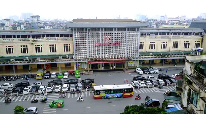 Ga tàu Hà Nội sẽ trở thành ga nội đô trong thời gian tới Ga tàu Hà Nội sẽ trở thành ga nội đô trong thời gian tới