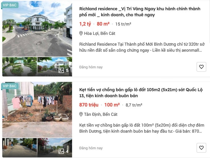 Nguồn: batdongsan.com.vn Nguồn: batdongsan.com.vn