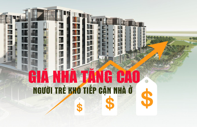 Giá nhà liên tục tăng cao, người trẻ chật vật mua nhà - Ảnh 1 Giá nhà liên tục tăng cao, người trẻ chật vật mua nhà - Ảnh 1