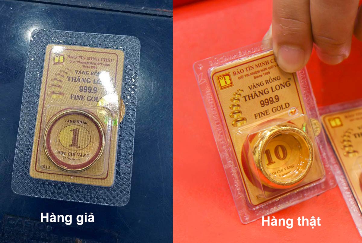 Giá vàng liên tục tăng cao, cẩn thận mua phải vàng giả - Ảnh 2 Giá vàng liên tục tăng cao, cẩn thận mua phải vàng giả - Ảnh 2