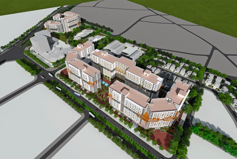 Phối cảnh về dự án nhà ở xã hội Thăng Long Green City Phối cảnh về dự án nhà ở xã hội Thăng Long Green City