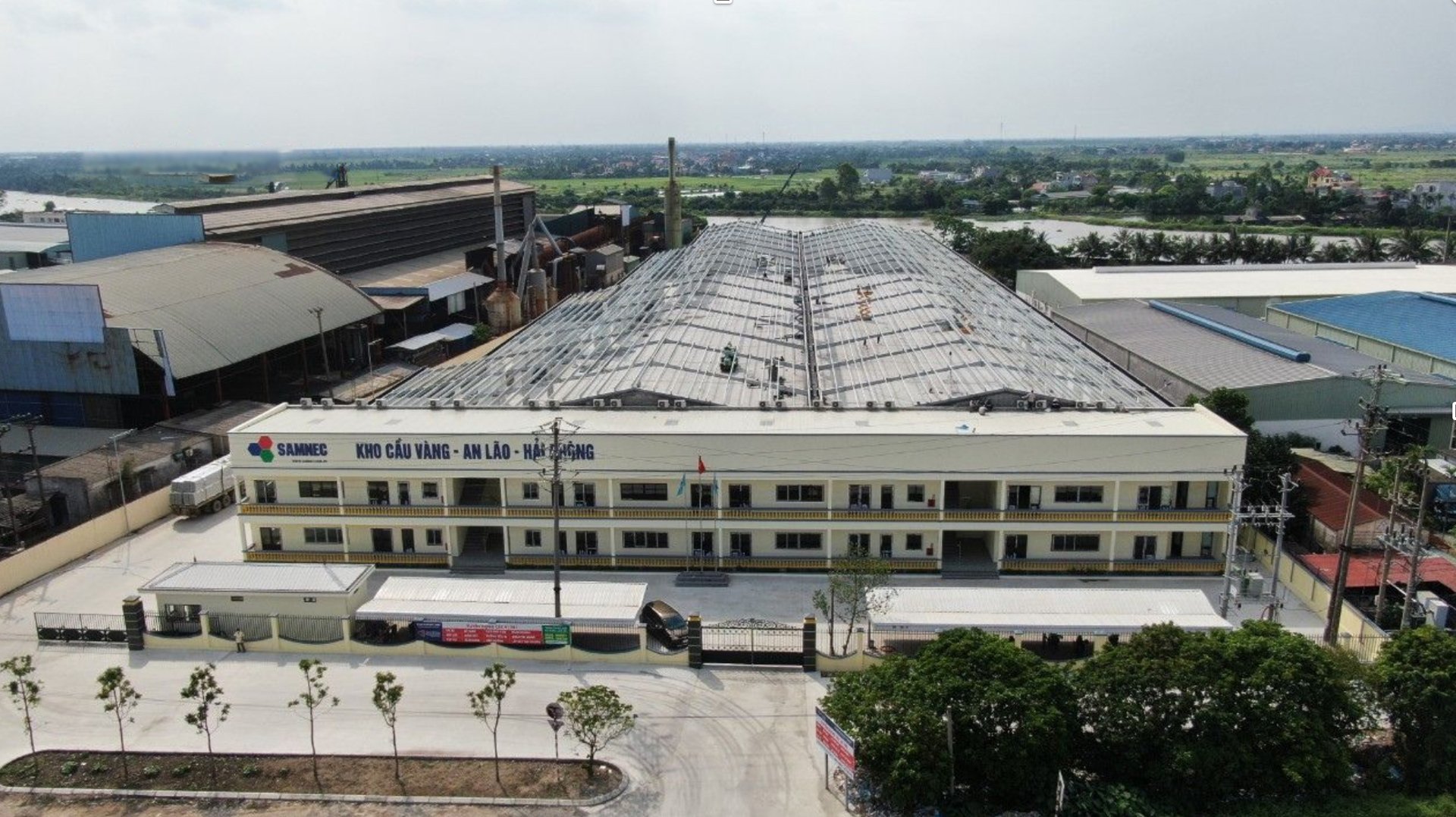 Kho Cầu Vàng của Công ty cổ phần quốc tế S.A.M.N.E.C (Ảnh: CTV). Kho Cầu Vàng của Công ty cổ phần quốc tế S.A.M.N.E.C (Ảnh: CTV).