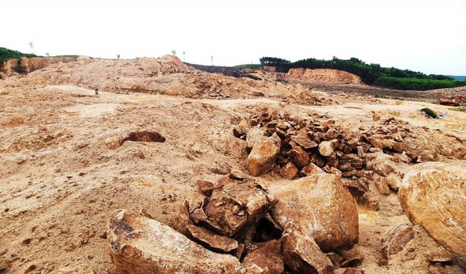 Một điểm khai thác khoáng sản ở Quảng Nam (ảnh minh họa) Một điểm khai thác khoáng sản ở Quảng Nam (ảnh minh họa)