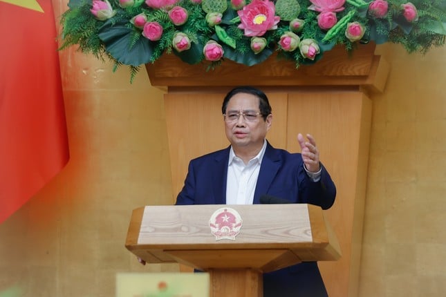 Thủ tướng Chính phủ phát biểu tại phiên họp. Ảnh: Nhật Bắc. Thủ tướng Chính phủ phát biểu tại phiên họp. Ảnh: Nhật Bắc. 