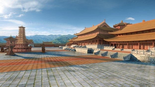 Những công trình biểu tượng được phỏng dựng tỉ mỉ Những công trình biểu tượng được phỏng dựng tỉ mỉ