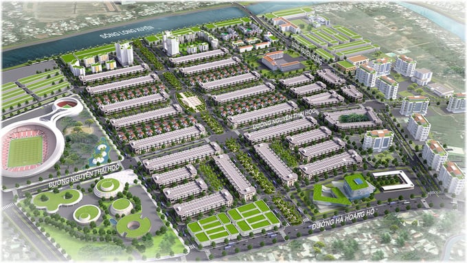 Phối cảnh dự án Khu đô thị Golden City An Giang. Phối cảnh dự án Khu đô thị Golden City An Giang.