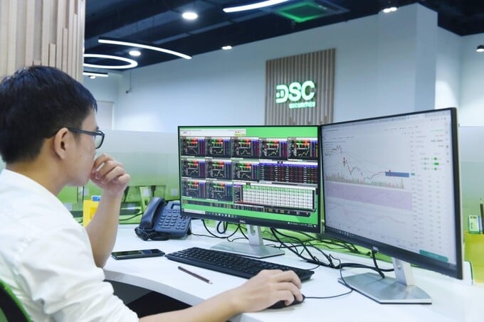 Dòng tiền hụt hơi, VN-Index quay đầu giảm 2,5 điểm. Dòng tiền hụt hơi, VN-Index quay đầu giảm 2,5 điểm.
