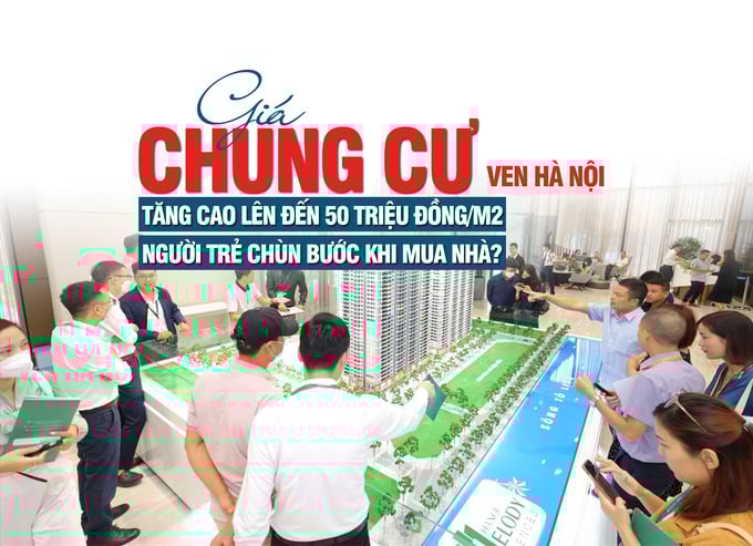 Giá chung cư ven Hà Nội tăng cao lên đến 50 triệu đồng/m2, người trẻ chùn bước khi mua nhà? - Ảnh 1 Giá chung cư ven Hà Nội tăng cao lên đến 50 triệu đồng/m2, người trẻ chùn bước khi mua nhà? - Ảnh 1