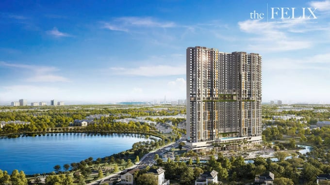 Phối cảnh dự án The Felix. Phối cảnh dự án The Felix.