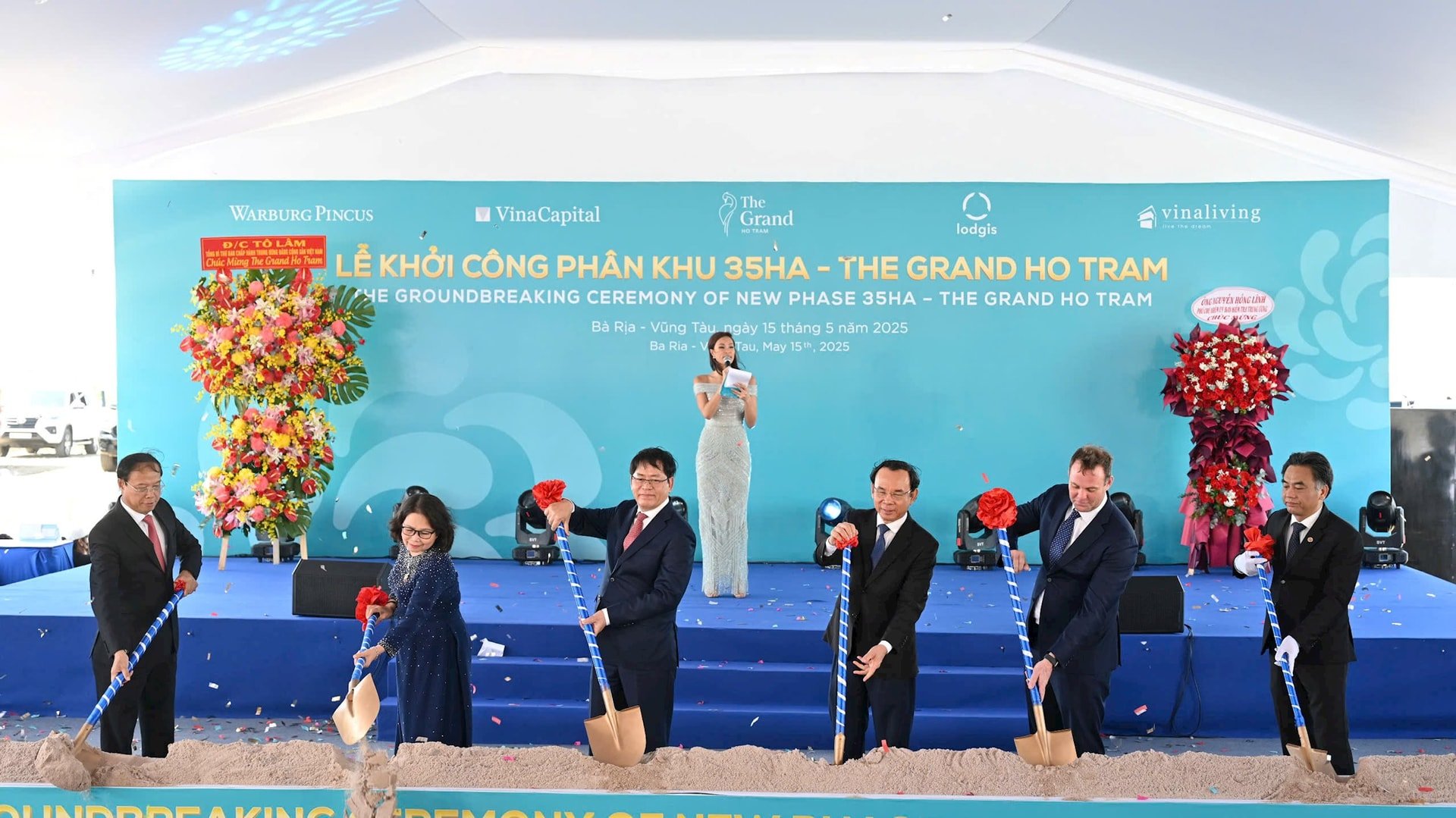 Bà Rịa – Vũng Tàu khởi công phân khu 35ha - dự án The Grand Hồ Tràm Bà Rịa – Vũng Tàu khởi công phân khu 35ha - dự án The Grand Hồ Tràm