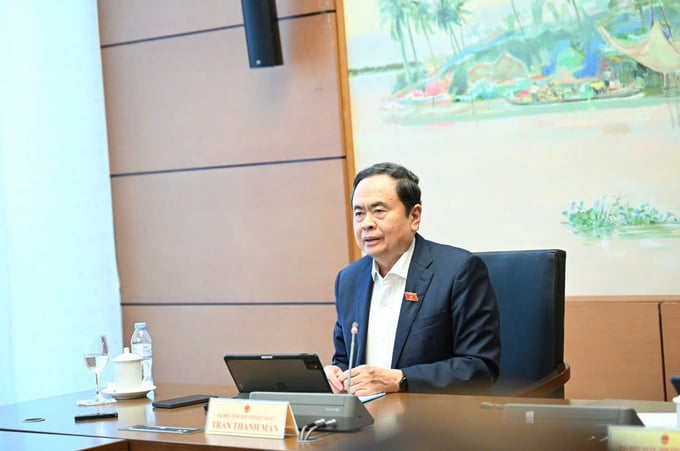 Chủ tịch Quốc hội Trần Thanh Mẫn. Chủ tịch Quốc hội Trần Thanh Mẫn.
