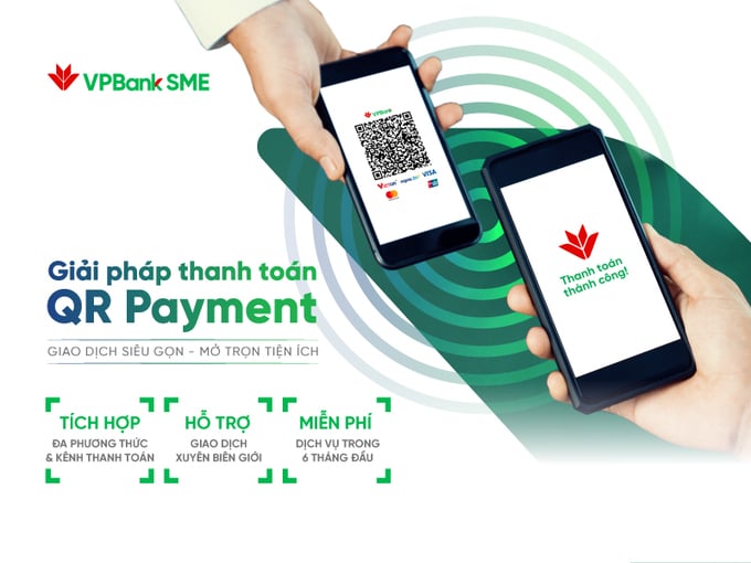 VPBank SME mở lối thanh toán hiện đại cho hộ kinh doanh với QR Payment - Ảnh 1 VPBank SME mở lối thanh toán hiện đại cho hộ kinh doanh với QR Payment - Ảnh 1