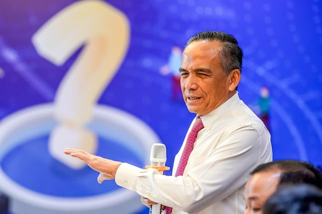 Ông Lê Hoàng Châu phát biểu tại hội thảo. (Ảnh: Báo Tiền Phong) Ông Lê Hoàng Châu phát biểu tại hội thảo. (Ảnh: Báo Tiền Phong)