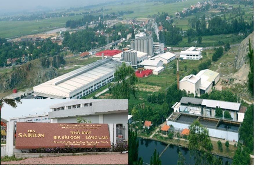 Nhà máy bia Sài Gòn- Sông Lam đóng tại xã Nam Giang, huyện Nam Đàn, tỉnh Nghệ An. Nhà máy bia Sài Gòn- Sông Lam đóng tại xã Nam Giang, huyện Nam Đàn, tỉnh Nghệ An.