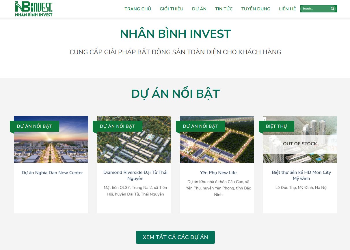 Nhân Bình Invest và bước mở rộng sang mảng bất động sản - Ảnh 1 Nhân Bình Invest và bước mở rộng sang mảng bất động sản - Ảnh 1
