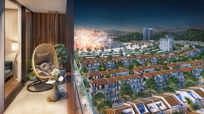 Góc ban công căn hộ khoáng đạt với tầm nhìn rộng mở (Ảnh: Sun Property) Góc ban công căn hộ khoáng đạt với tầm nhìn rộng mở (Ảnh: Sun Property) 