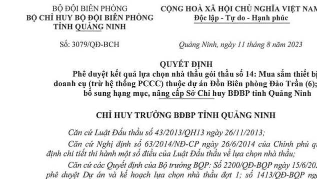 Công ty Tân An Đại Thịnh trúng nhiều gói thầu có tỉ lệ tiết kiệm ngân sách thấp - Ảnh 1 Công ty Tân An Đại Thịnh trúng nhiều gói thầu có tỉ lệ tiết kiệm ngân sách thấp - Ảnh 1