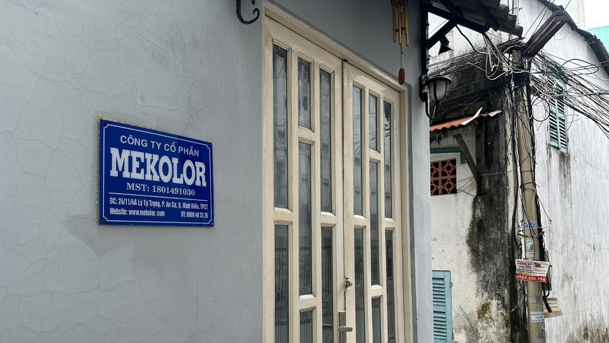 Ngôi nhà được đặt làm trụ sở của Mekolor. Nguồn: Báo Vietnamnet Ngôi nhà được đặt làm trụ sở của Mekolor. Nguồn: Báo Vietnamnet