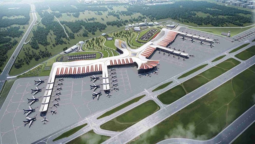 Sân bay Phú Quốc là tâm điểm trong phát triển mạng đường bay của Hãng hàng không Sun PhuQuoc Airways. (Ảnh phối cảnh) Sân bay Phú Quốc là tâm điểm trong phát triển mạng đường bay của Hãng hàng không Sun PhuQuoc Airways. (Ảnh phối cảnh) 