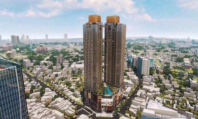 Phối cảnh dự án Alpha City tại số 87 Cống Quỳnh, Quận 1, Tp. HCM. Phối cảnh dự án Alpha City tại số 87 Cống Quỳnh, Quận 1, Tp. HCM.