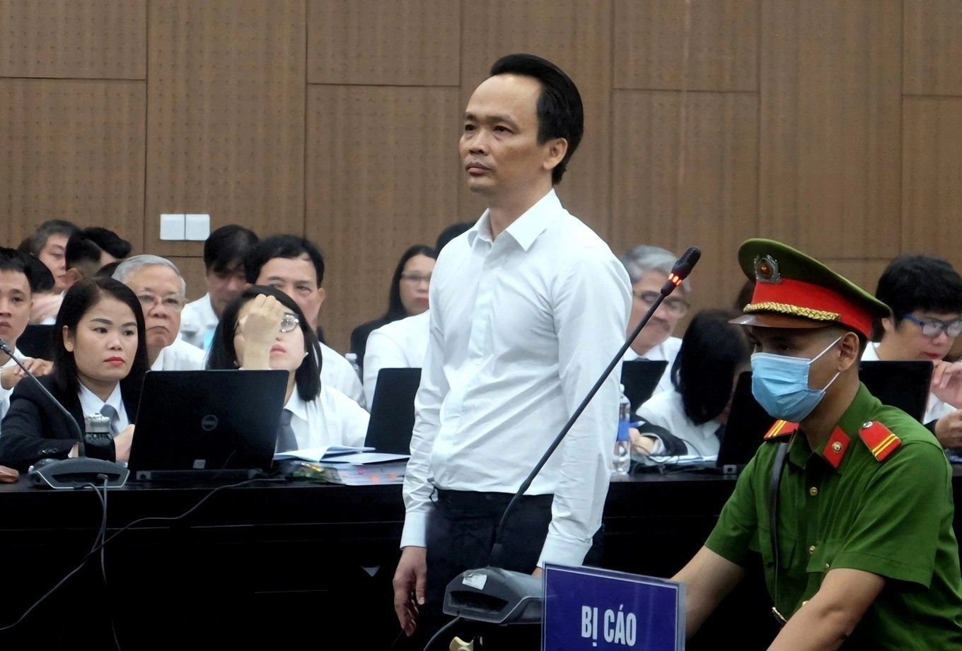 Bị cáo Trịnh Văn Quyết tại phiên tòa sơ thẩm. Bị cáo Trịnh Văn Quyết tại phiên tòa sơ thẩm. 