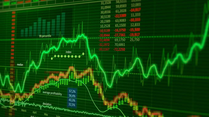 VN-Index tăng gần 10 điểm. (Ảnh minh họa) VN-Index tăng gần 10 điểm. (Ảnh minh họa) 