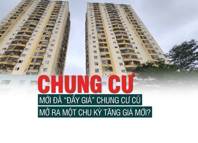 Chung cư mới đã “đẩy giá” chung cư cũ, mở ra một chu kỳ tăng giá mới? - Ảnh 1 Chung cư mới đã “đẩy giá” chung cư cũ, mở ra một chu kỳ tăng giá mới? - Ảnh 1