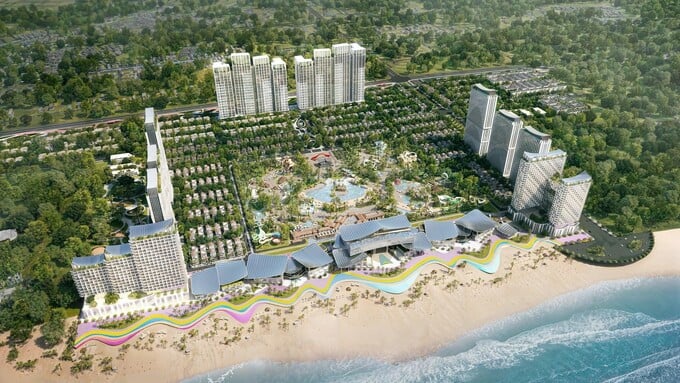 Toàn cảnh “thành phố trắng” Blanca City bên biển Bãi Sau, Vũng Tàu Toàn cảnh “thành phố trắng” Blanca City bên biển Bãi Sau, Vũng Tàu 