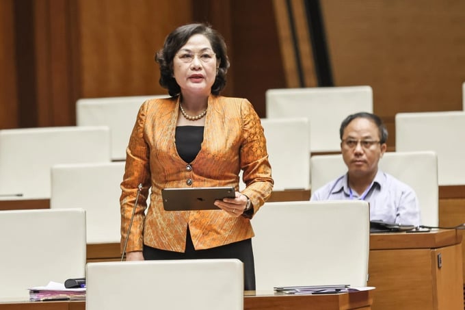 Thống đốc Ngân hàng Nhà nước Nguyễn Thị Hồng. Thống đốc Ngân hàng Nhà nước Nguyễn Thị Hồng.