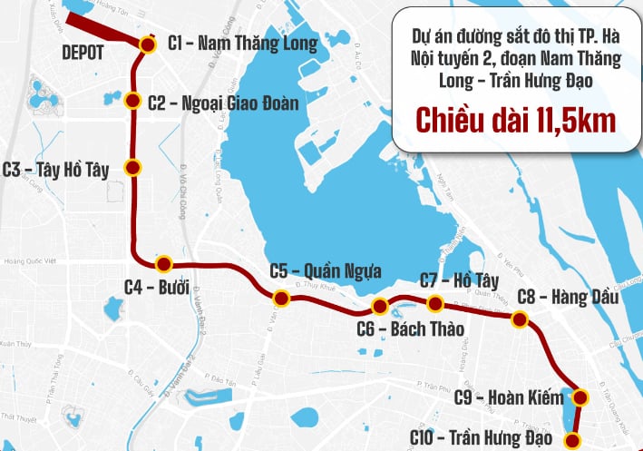 Hà Nội khởi công tuyến metro 'nằm trên giấy' suốt 17 năm vào tháng 10/2025? - Ảnh 1 Hà Nội khởi công tuyến metro 'nằm trên giấy' suốt 17 năm vào tháng 10/2025? - Ảnh 1