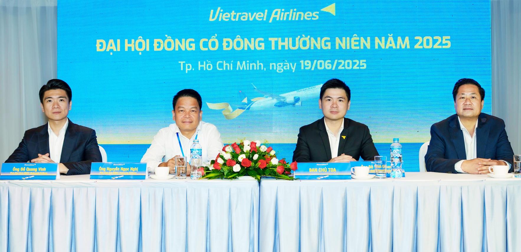 Vietravel Airlines tổ chức thành công đại hội đồng cổ đông thường niên 2025 - Ảnh 1 Vietravel Airlines tổ chức thành công đại hội đồng cổ đông thường niên 2025 - Ảnh 1