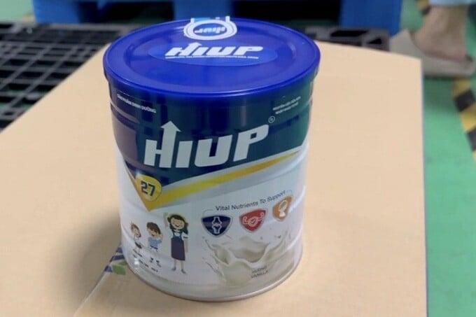 Sản phẩm dinh dưỡng HIUP 27 được xác định là hàng giả. Sản phẩm dinh dưỡng HIUP 27 được xác định là hàng giả.