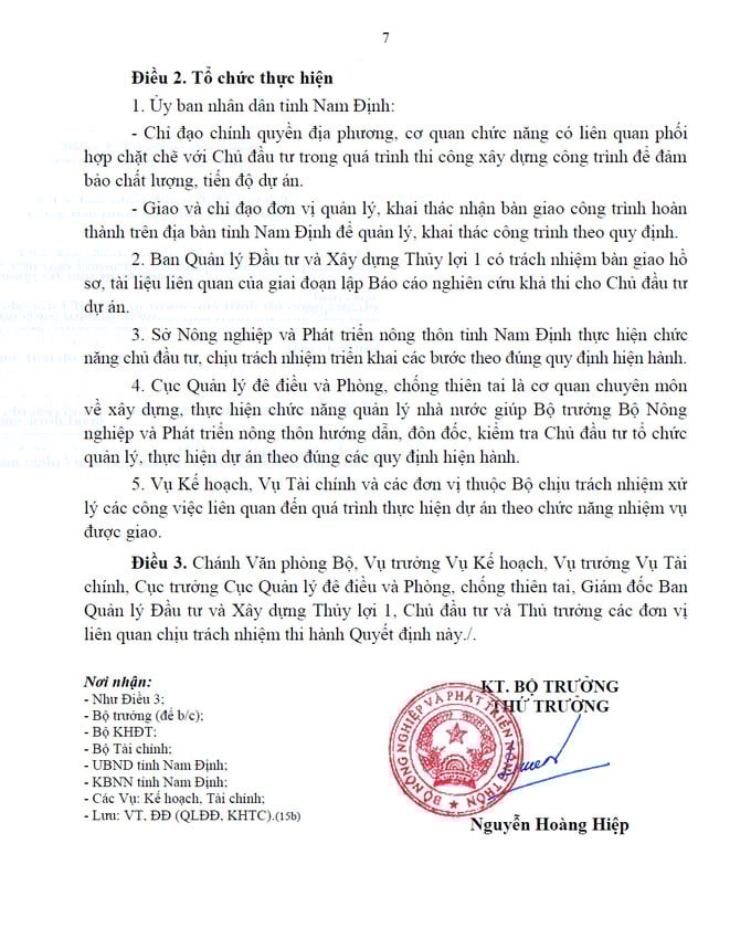 Hạ tầng Đại Phong ẵm loạt gói thầu xây dựng đê, kè tại Nam Định - Ảnh 1 Hạ tầng Đại Phong ẵm loạt gói thầu xây dựng đê, kè tại Nam Định - Ảnh 1