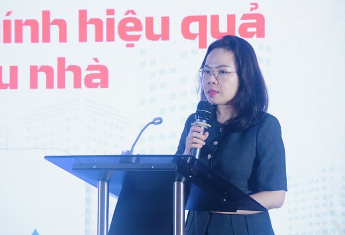 Bà Hà Thu Giang, Vụ trưởng Vụ Tín dụng các ngành kinh tế thuộc Ngân hàng Nhà nước Việt Nam. Ảnh: BTC Bà Hà Thu Giang, Vụ trưởng Vụ Tín dụng các ngành kinh tế thuộc Ngân hàng Nhà nước Việt Nam. Ảnh: BTC