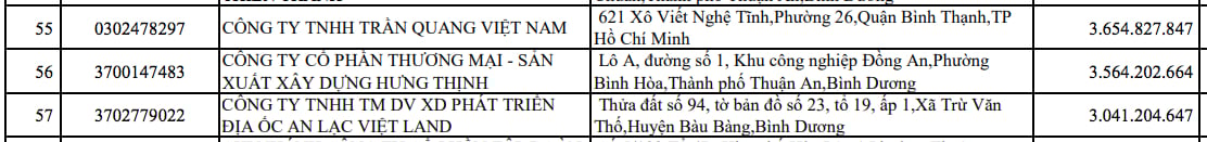 An Lạc Việt Land đang có số tiền nợ thuế là hơn 3 tỷ đồng An Lạc Việt Land đang có số tiền nợ thuế là hơn 3 tỷ đồng