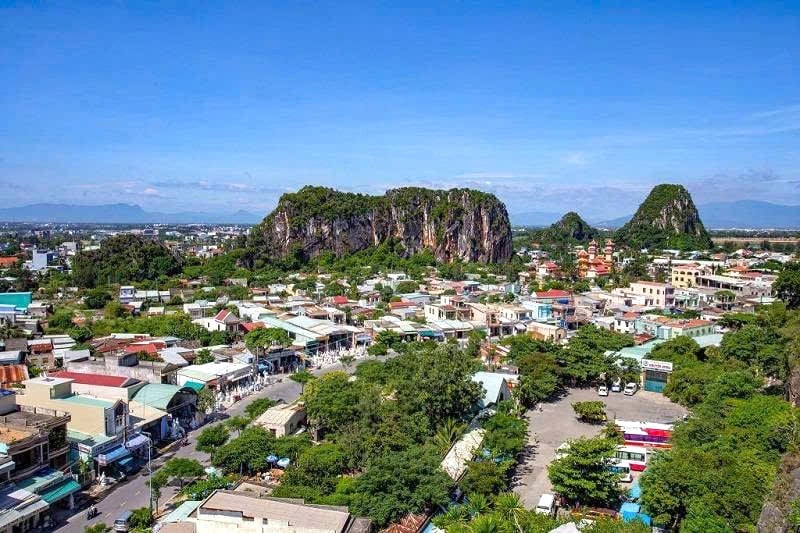 Một góc quận Ngũ Hành Sơn. Một góc quận Ngũ Hành Sơn.