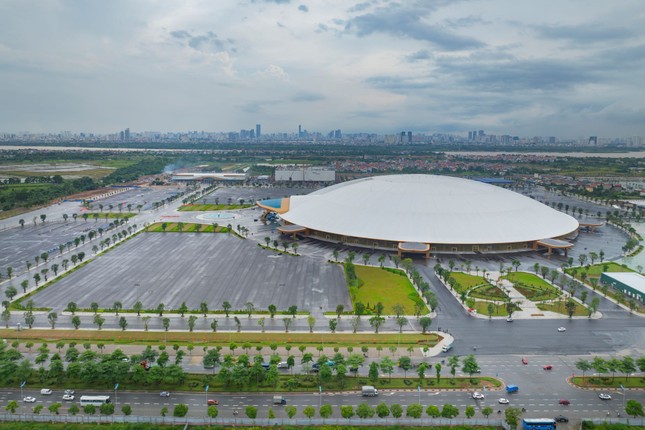 Lộ diện trung tâm triển lãm Top 10 thế giới: Kỷ lục gần 10 tháng thi công đã sẵn sàng bàn giao - Ảnh 6 Lộ diện trung tâm triển lãm Top 10 thế giới: Kỷ lục gần 10 tháng thi công đã sẵn sàng bàn giao - Ảnh 6