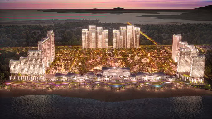 Toàn cảnh “thành phố trắng bên đại dương” Blanca City Toàn cảnh “thành phố trắng bên đại dương” Blanca City