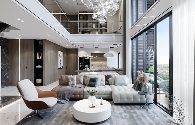 Căn hộ duplex thông tầng diện tích hơn 155m2 sẽ lên sóng livestream NobleGo vào chiều ngày 4/7 Căn hộ duplex thông tầng diện tích hơn 155m2 sẽ lên sóng livestream NobleGo vào chiều ngày 4/7