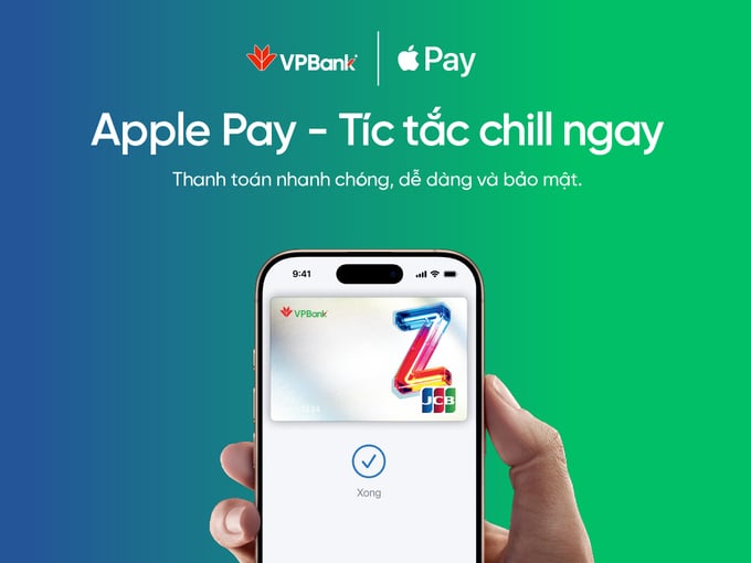 VPBank triển khai Apple Pay cho chủ thẻ VPBank JCB - Ảnh 1 VPBank triển khai Apple Pay cho chủ thẻ VPBank JCB - Ảnh 1
