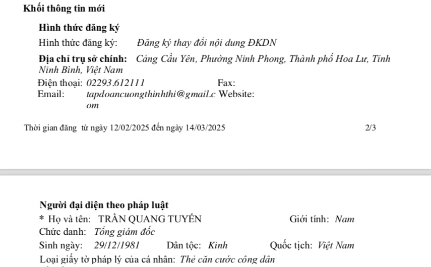 DN nghìn tỷ Cường Thịnh Thi trúng gói thầu hơn 624 tỷ tại Hà Nam - Ảnh 1 DN nghìn tỷ Cường Thịnh Thi trúng gói thầu hơn 624 tỷ tại Hà Nam - Ảnh 1