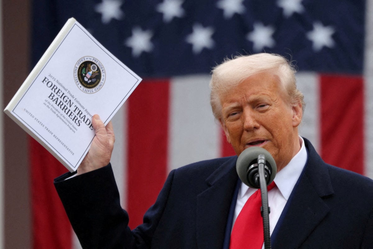 Tổng thống Mỹ Donald Trump cho biết chính quyền của ông có thể bắt đầu gửi thư áp thuế cho các đối tác thương mại sớm nhất là vào ngày 4/7 (Ảnh: AP) Tổng thống Mỹ Donald Trump cho biết chính quyền của ông có thể bắt đầu gửi thư áp thuế cho các đối tác thương mại sớm nhất là vào ngày 4/7 (Ảnh: AP)