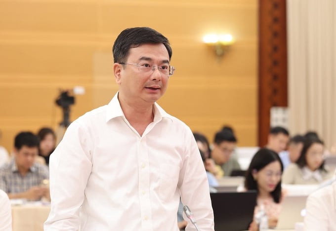 Phó Thống đốc Phạm Thanh Hà trả lời báo chí tại buổi họp báo Chính phủ thường kỳ chiều 3/7. Ảnh: SBV Phó Thống đốc Phạm Thanh Hà trả lời báo chí tại buổi họp báo Chính phủ thường kỳ chiều 3/7. Ảnh: SBV